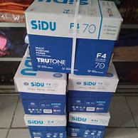 Spesifikasi Sidu F4 70 Gram